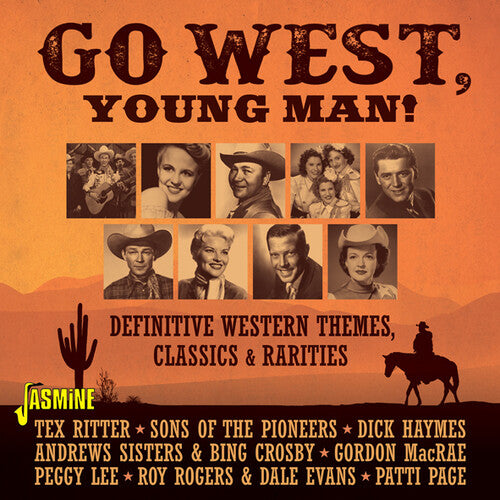 Go West Young Man: Definitive Western Themes: Go West, Young Man! - Definitive Western Themes, Classics & Rarities / Various  { CD }
