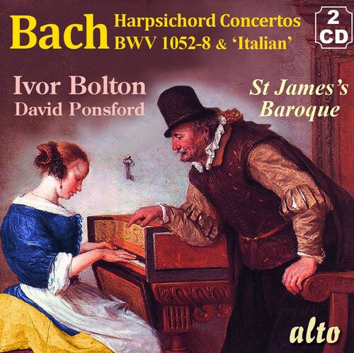 Ivor Bolton: J.S. Bach Concertos for Harpsichord & Strings; BWV 1052-8; ItalianConcerto BWV 971  { CD }
