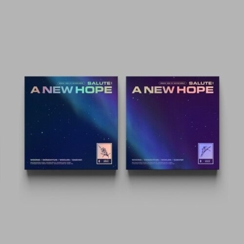 AB6IX: Salute: A New Hope (Random Cover) (incl. 80pg Photobook, Photocard, Unit Photocard, Postcard, Envelope w/New Hope Card + 24pg Salute Behind Book) - CD