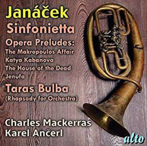Charles Mackerras: Janacek Sinfonietta Opera Preludes Taras Bulba  { CD }