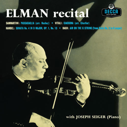Mischa Elman: Recital  / Vinyl LP