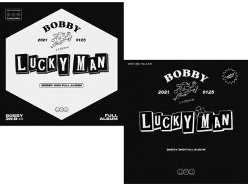 Bobby: Lucky Man (incl. 80pg Photobook, 32pf DIY Book , Sticker, Photocard, Folded Poster, Magnetic Coupon, 4pc Sticker Set, 4pc Postcard Set + Lenticular Photocard) - CD