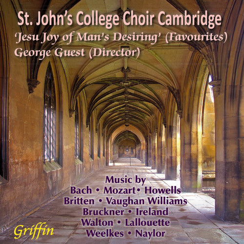 St. John's College Choir Cambridge: Favourite Choral Works from St. John's College Cambridge  { CD }