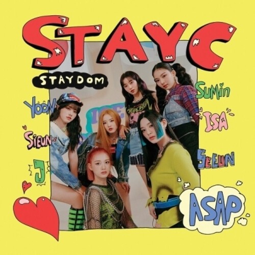 Stayc: Staydom (Incl. 72Pg Photobook, Photocard, Postcard, Sticker + Fragrance Card) - CD
