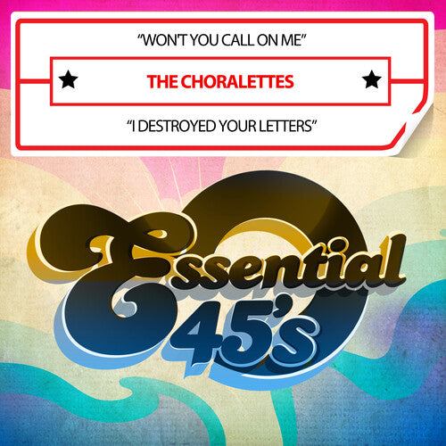 Choralettes: Won't You Call On Me / I Destroyed Your Letters (Digital 45) - CD