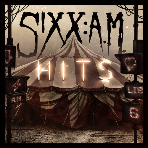 Sixx:a.M.: HITS (Translucent Red with Black Smoke Vinyl) / RECORD