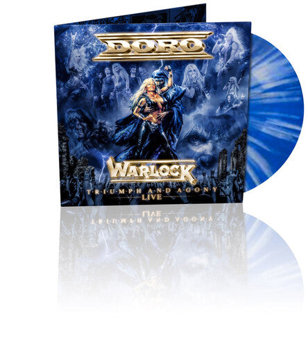 Doro: Warlock - Triumph & Agony Live (Marble Blue & White Vinyl) / RECORD