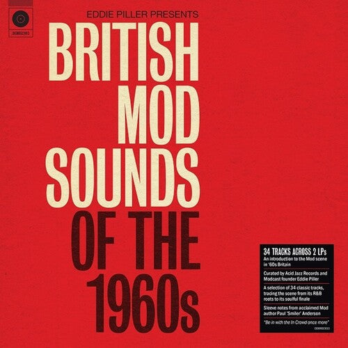 Various Artists: Eddie Piller Presents British Mod Sounds Of The 1960S / Various [140-Gram Black Vinyl] / RECORD