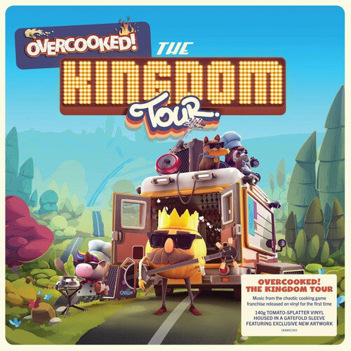 Overcooked: The Kingdom Tour / O.S.T.: Overcooked: The Kingdom Tour (Video Game Soundtrack) [140-Gram 'Tomato Splatter' Colored Vinyl] / RECORD