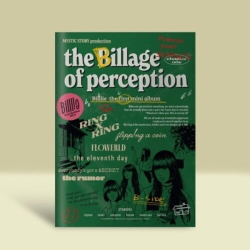 Billlie: The Billage of Perception: Chapter One (Incl. 76pg Photobook, Poster, Illustration Sticker, Suite Case Sticker, Scratch Card, 2 Photocards + Document Envelope) - CD
