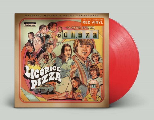 Various Artists: Licorice Pizza (Original Motion Picture Soundtrack) [Red LP] - VINYL