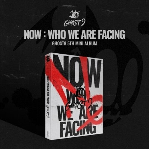 Ghost9: Now: Who We Are Facing (Photocard, Postcard, Stand, Sticker, Gleez Sticker + Gleez Accordion Calendar) - CD