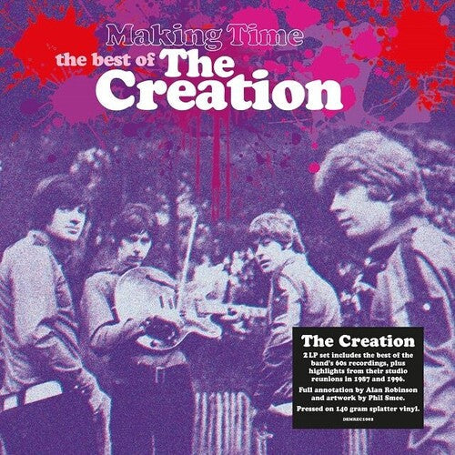 The Creation: Making Time: The Best Of [140-Gram Splatter Colored Vinyl] / RECORD