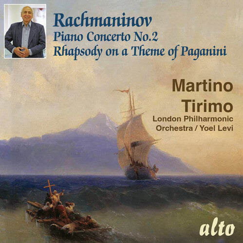 Martino Tirimo: Rachmaninoff: Piano Concerto No. 2 in C minor Op. 18, Rhapsody  { CD }