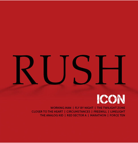 Rush: Icon [Clear Vinyl] / RECORD