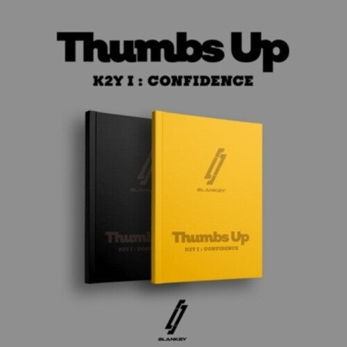 Blank2Y: Thumbs Up - K2Y I : Confidence - Random Cover - incl. 128pg Photobook, Postcard, Photocard, Sticker + Poster - CD