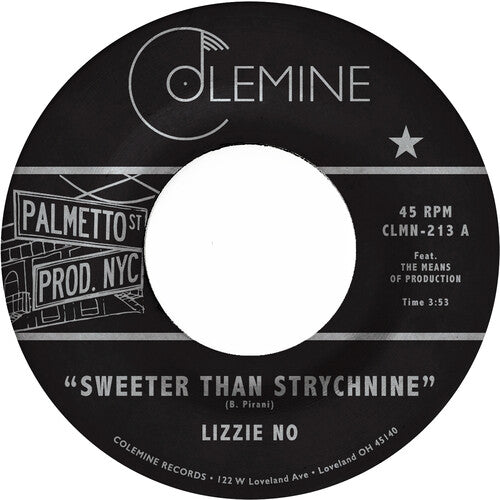 Lizzie No & Ben Pirani: Sweeter Than Strychnine / Stop Bothering Me - Opaque Red - 7-INCH SINGLE
