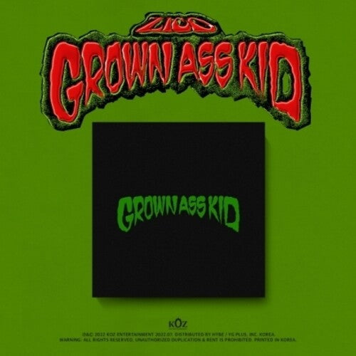 Zico: Grown Ass Kid - incl. 48pg Photo Book, Zimoticon Sticker + Poster - CD