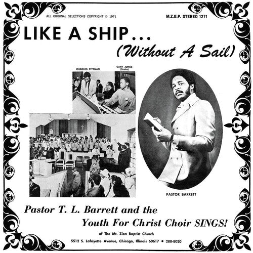 Pastor T.L. Barrett & The Youth For Christ Choir: Like A Ship (without A Sail) / RECORD
