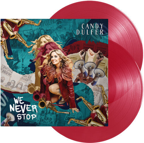 Candy Dulfer: We Never Stop - 2LP Red Vinyl w/ Bonus Track / RECORD