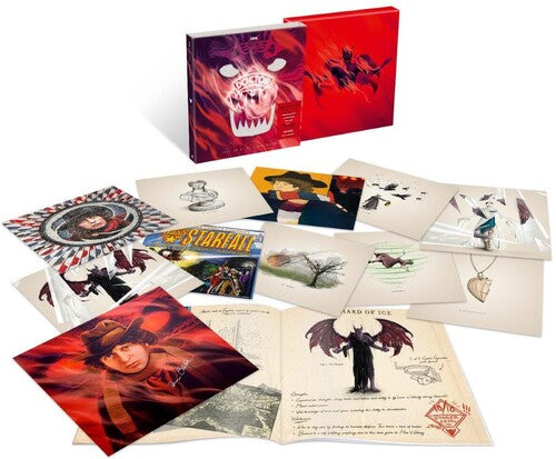Doctor Who: Demon Quest - Limited Boxset Includes Signed Tom Baker Print & 10LP's on Red & Black 140-Gram Vinyl / RECORD