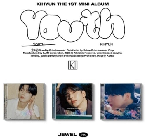 Kihyun: Youth - Jewel Case Version - incl. 16pg Photo Book, Photocard + Mini-Folded Poster - CD