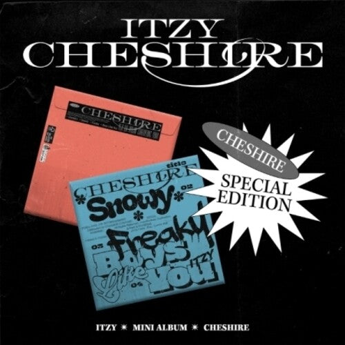 ITZY: Chesire - Special Edition - Random Cover - incl. 24pg Photobook, 10pg Lyric Book, Photocard, Poster + Hidden Message Card - CD