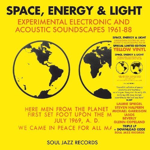 Soul Jazz Records Presents: Space, Energy & Light: Experimental Electronic And Acoustic  Soundscapes 1961-88  / Vinyl LP