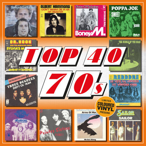 Various Artists: Top 40 70s / Various - 140-Gram Colored Vinyl / RECORD