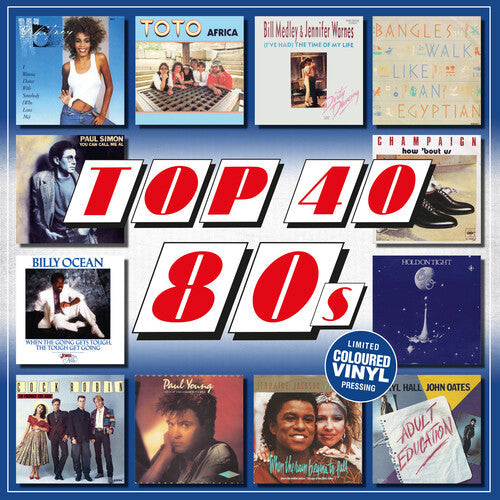Various Artists: Top 40 80s / Various - 140-Gram Colored Vinyl / RECORD