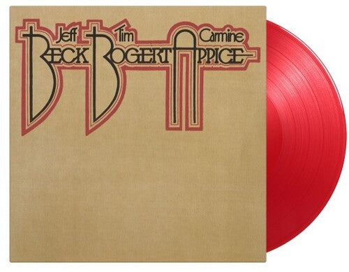 Beck, Jeff / Bogert, Tim / Appice, Carmine: Beck Bogert & Appice: 50th Anniversary - Limited 180-Gram Transparent Red Colored Vinyl / RECORD