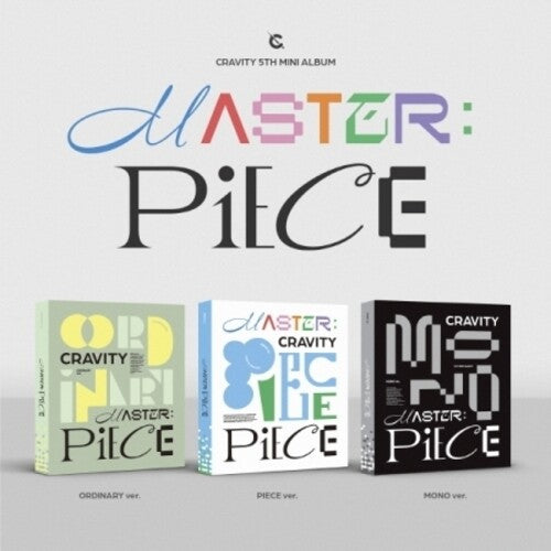Cravity: Master:Piece - Random Cover - incl. 96pg Photobook, Lyric Card + Photocard - CD