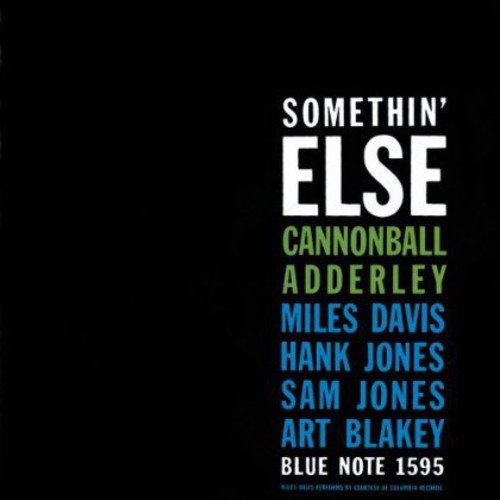 Cannonball Adderley: Somethin Else [Limited Blue Colored Vinyl] / RECORD