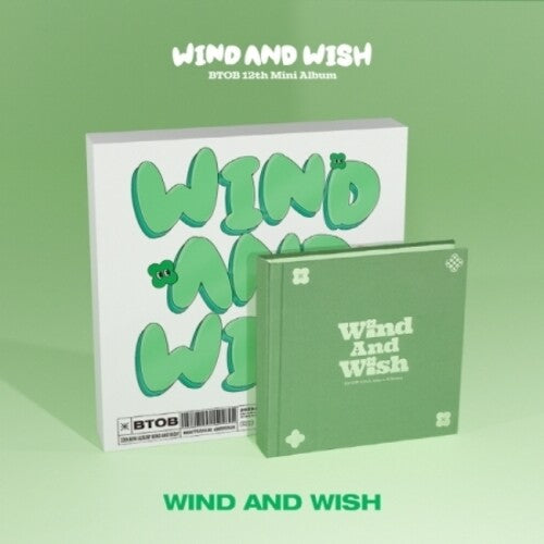 Btob: Wind And Wish - Random Cover - incl. Booklet, Mini Poster, Lucky Message Card, 2 Photocards, Standing Doll, Sticker Pack + Lyrics Paper - CD
