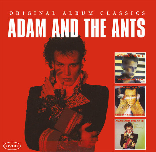 Adam & the Ants: Original Album Classics (Dirk Wears White / Kings Of The Wild / Prince Charming) - CD