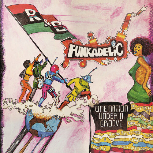 Funkadelic: One Nation Under A Groove - Red & Green Colored Vinyl with Bonus 12-Inch / RECORD