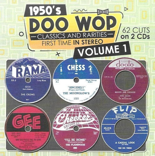 Various Artists: 1950s Doo Wop Classics and Rarities First Time In Stereo, Vol. 1 - CD