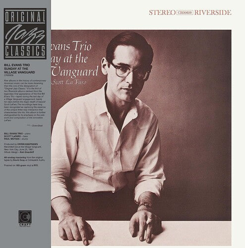 Bill Evans: Sunday At The Village Vanguard (Original Jazz Classics Series) / RECORD