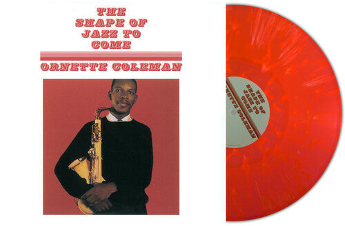 Ornette Coleman: Shape Of Jazz To Come - Light Red with White Splatter Colored Vinyl - VINYL