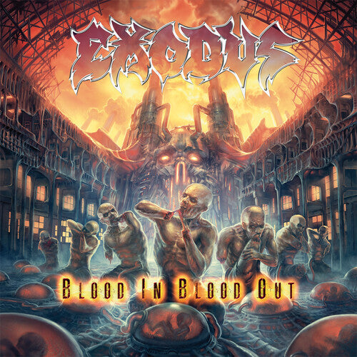 Exodus: Blood in Blood Out (10th Anniversary) Clear Gold Black Splatter - VINYL