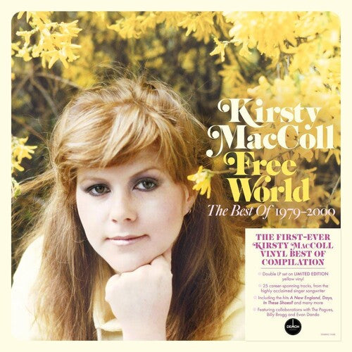 Kirsty MacColl: Free World: The Best Of Kirsty Maccoll 1979-2000 - 140-Gram Yellow Colored Vinyl / RECORD