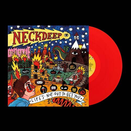 Neck Deep: Life's Not Out to Get You - Blood Red / RECORD
