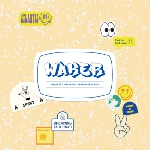 Waker: Mission Of School - incl. 60pg Photobook, Sticker + Photocard - CD