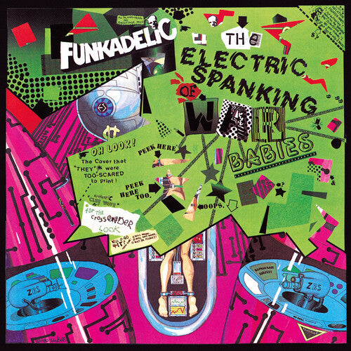 Funkadelic: Electric Spanking Of War Babies - Fluorescent Green Colored Vinyl - VINYL
