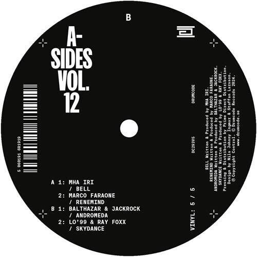 Various Artists: A-Sides Vol. 12: Part 5 (Of 5) (Various Artists) - 12-INCH SINGLE