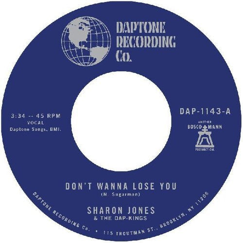 Sharon Jones & the Dap-Kings: Don't Want To Lose You / Don't Give A Friend A Number - 7-INCH SINGLE