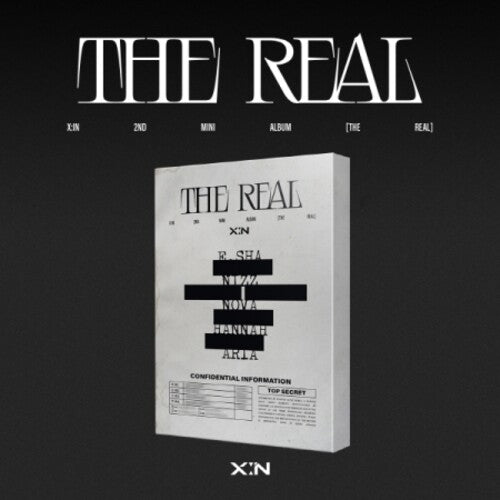 X:in: The Real - incl. 84pg Photobook, Lyrics Paper, Photocard, Lenticular Card + Scratch Message Card - CD