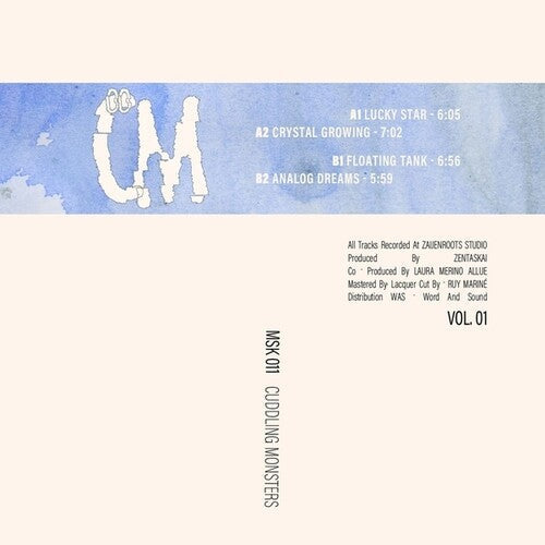 Cuddling Monsters (Zentaskai & Laura Merino Allue): Cuddling Monsters CM, Vol. 01 - 12-INCH SINGLE