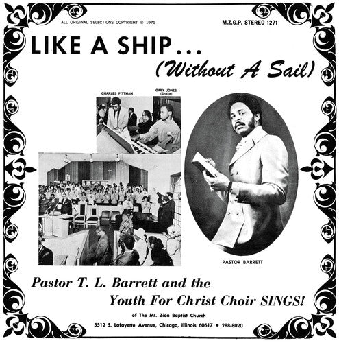 Pastor T.L. Barrett: Like a Ship (Without a Sail) / RECORD