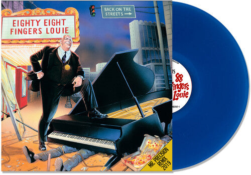 88 Fingers Louie: Back on the Streets (Remixed and Remastered) - Blue / RECORD